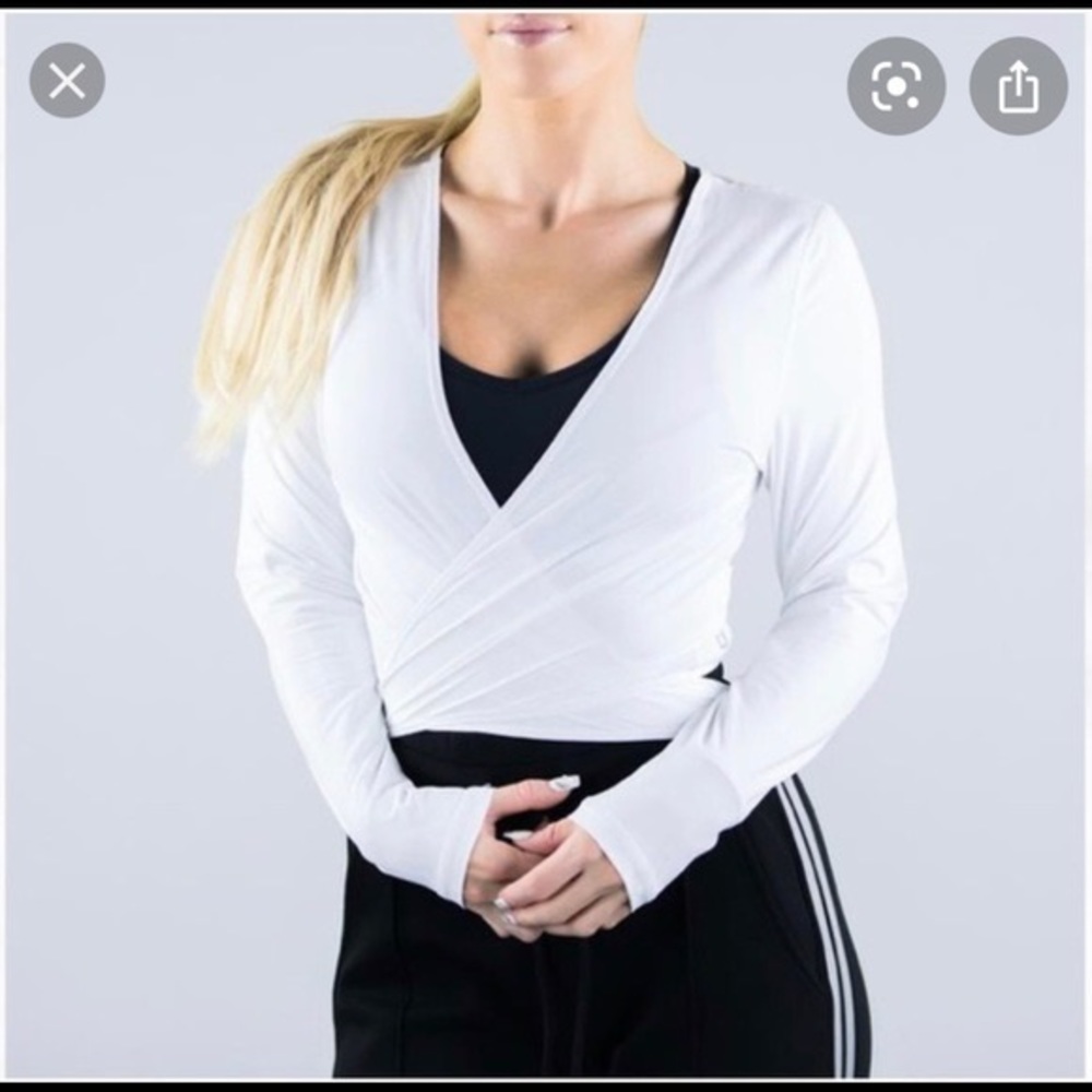 Buff bunny Wrap White Top